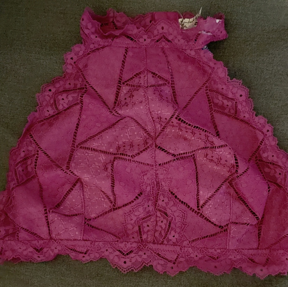 Free People Moonstruck Bralette Top High Neck - Picture 2 of 3